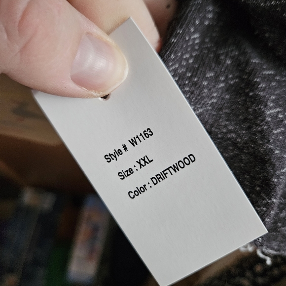 NWT MV Sport Door County USA Beach Hoodie in Driftwood Women's XXL - Picture 3 of 4